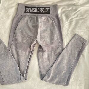 Gymshark Light Grey High Waisted Flex Contour Leggings Size M